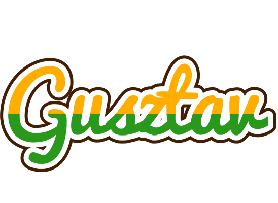 Gusztav banana logo