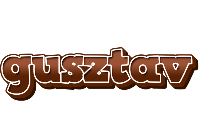 Gusztav brownie logo