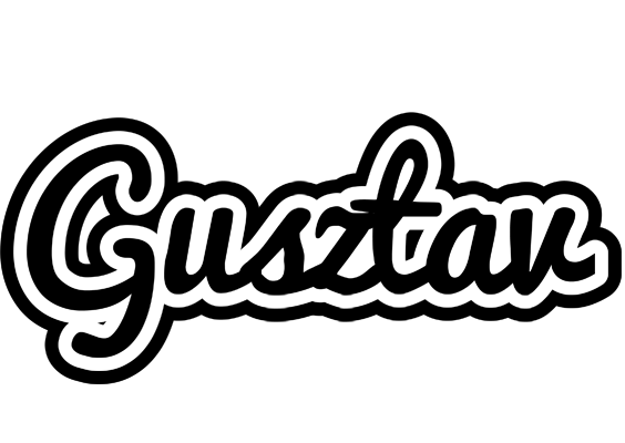 Gusztav chess logo