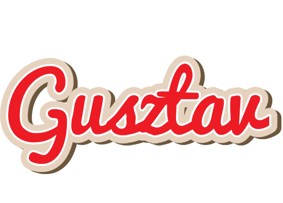 Gusztav chocolate logo