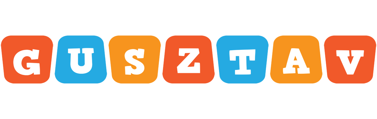 Gusztav comics logo
