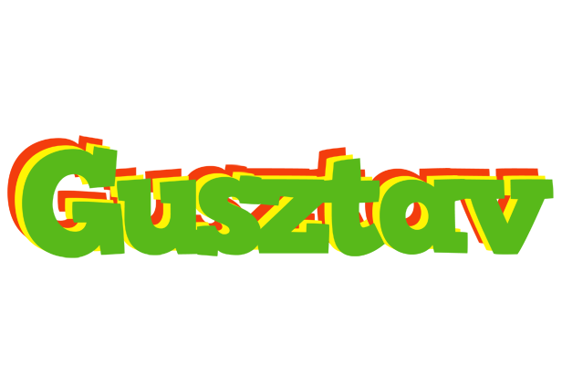 Gusztav crocodile logo