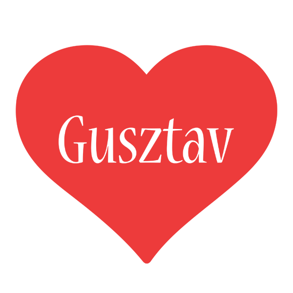 Gusztav love logo