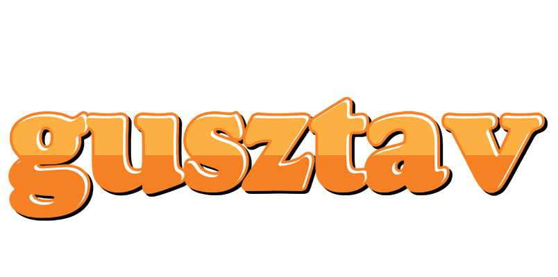 Gusztav orange logo