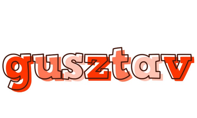 Gusztav paint logo