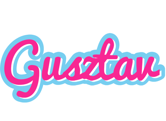 Gusztav popstar logo
