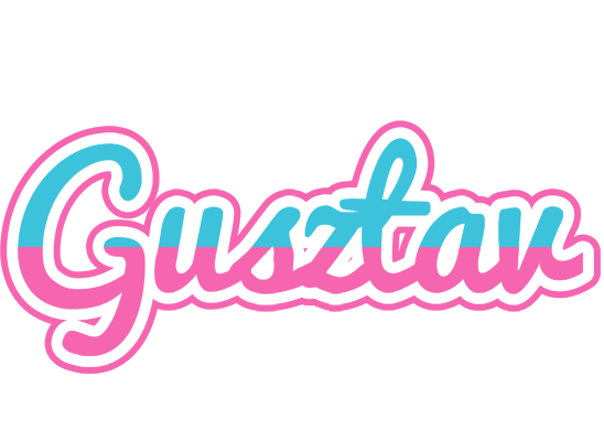Gusztav woman logo
