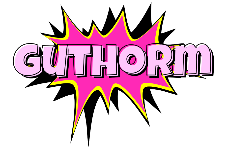 Guthorm badabing logo
