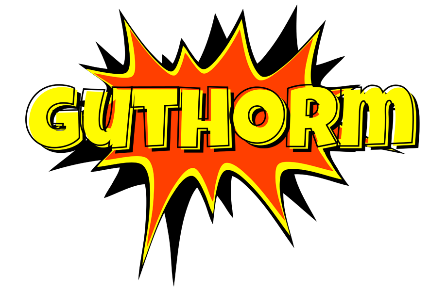 Guthorm bazinga logo