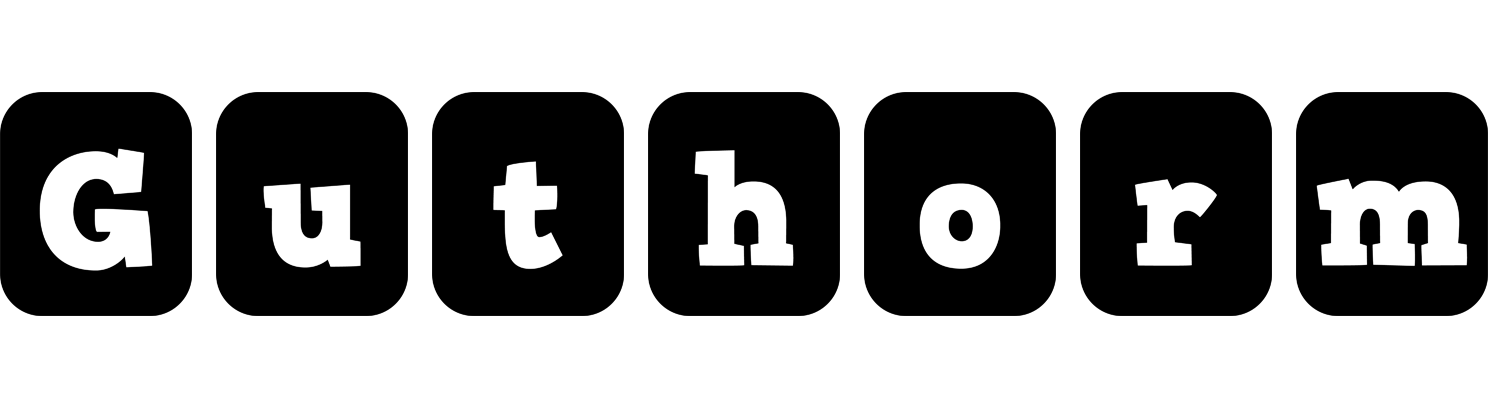 Guthorm box logo