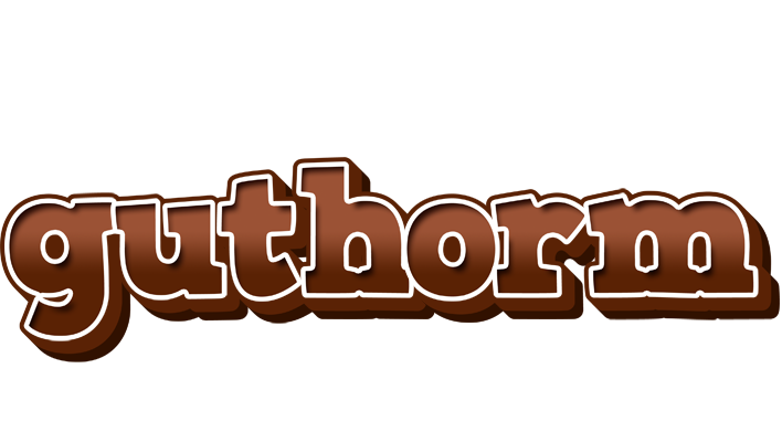 Guthorm brownie logo