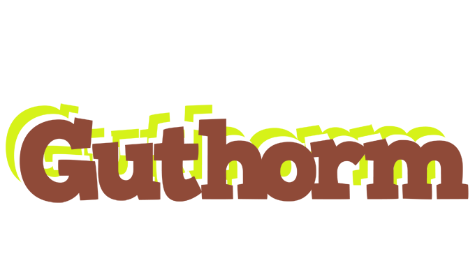 Guthorm caffeebar logo