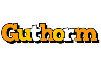 Guthorm cartoon logo