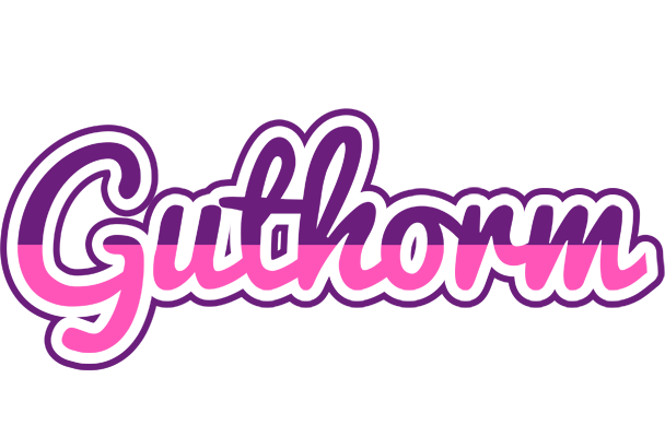 Guthorm cheerful logo