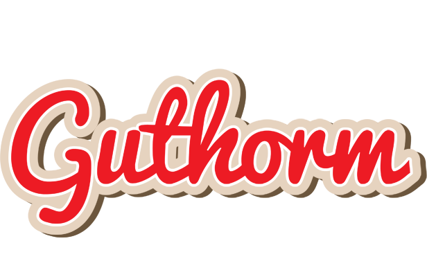 Guthorm chocolate logo
