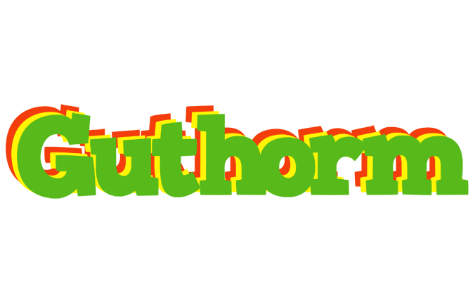 Guthorm crocodile logo