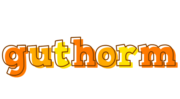 Guthorm desert logo