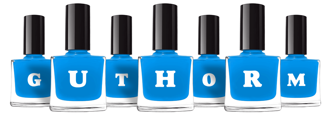 Guthorm glossy logo