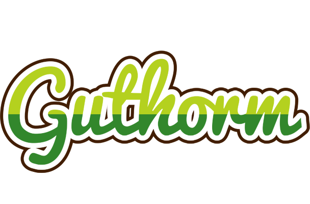 Guthorm golfing logo