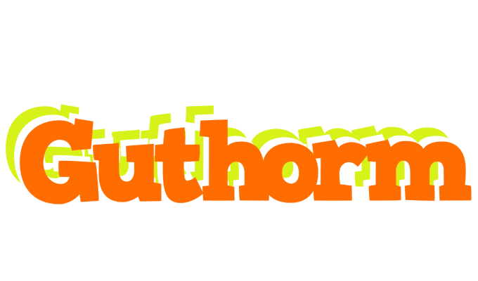 Guthorm healthy logo