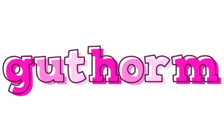Guthorm hello logo