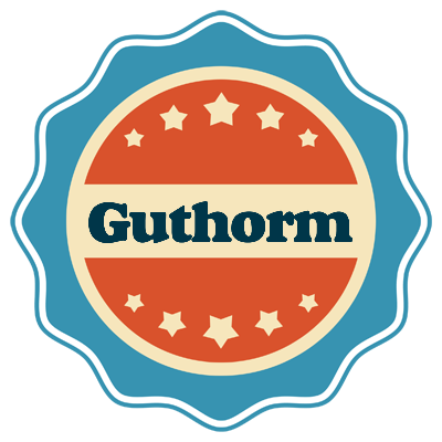 Guthorm labels logo