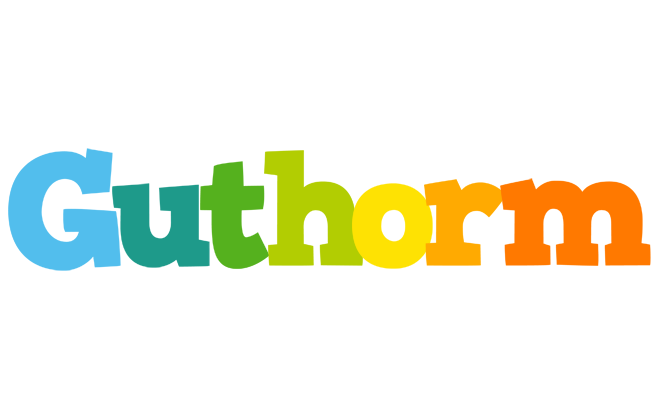 Guthorm rainbows logo