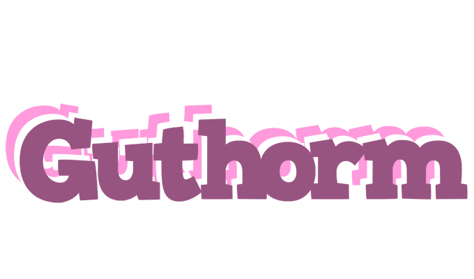 Guthorm relaxing logo