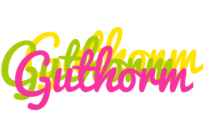 Guthorm sweets logo