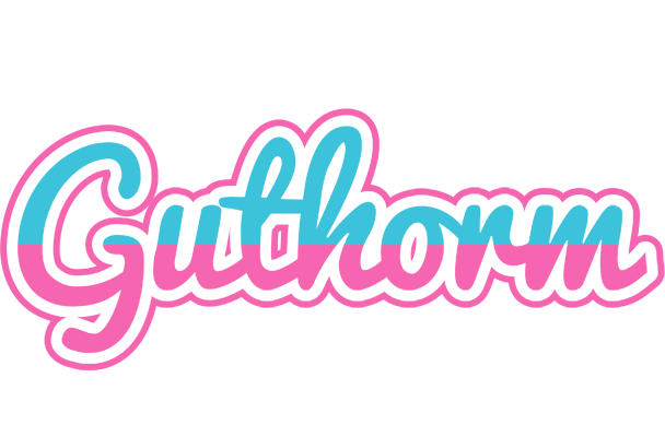 Guthorm woman logo