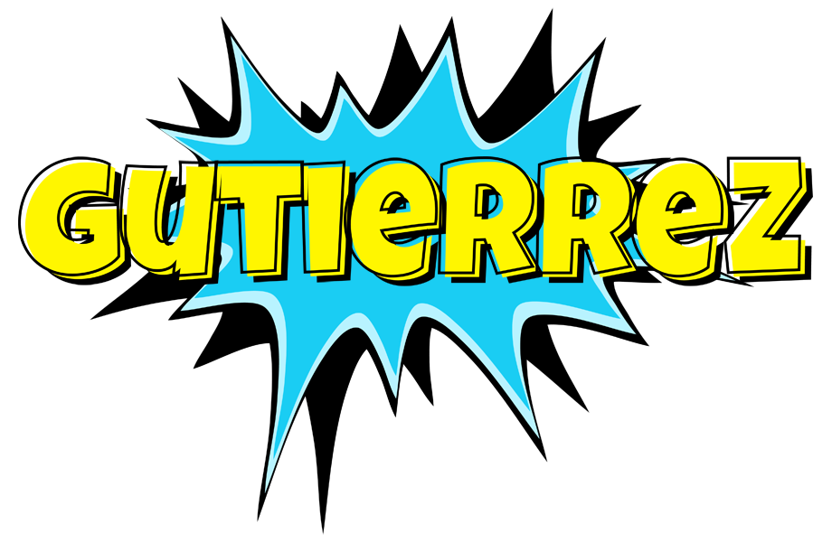 Gutierrez amazing logo