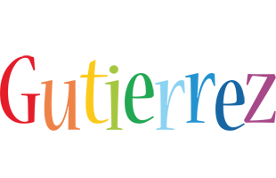 Gutierrez birthday logo