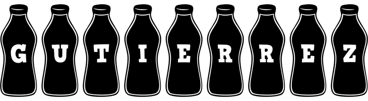 Gutierrez bottle logo