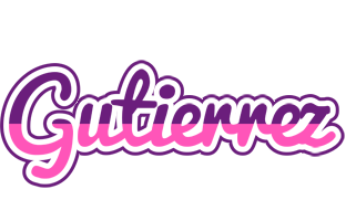 Gutierrez cheerful logo