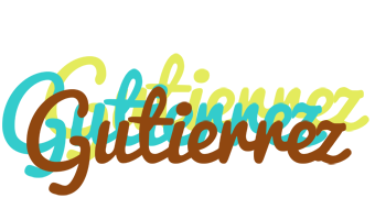 Gutierrez cupcake logo