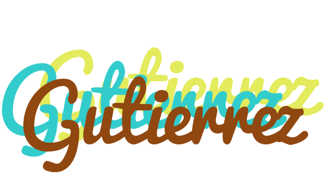 Gutierrez cupcake logo