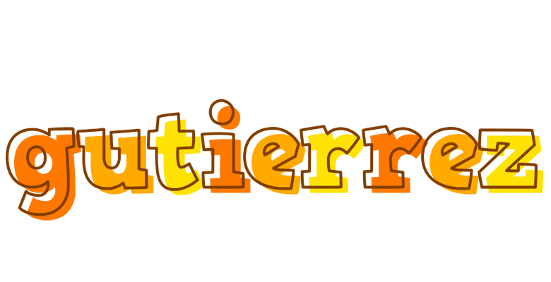Gutierrez desert logo