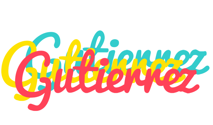 Gutierrez disco logo
