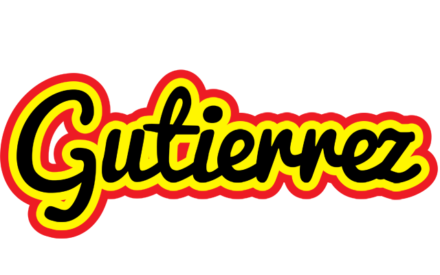 Gutierrez flaming logo