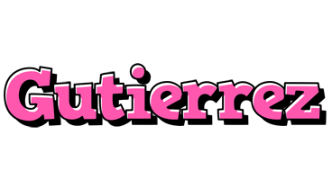 Gutierrez girlish logo