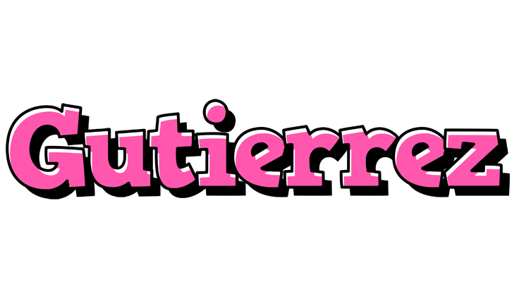 Gutierrez girlish logo