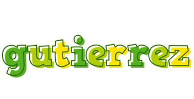 Gutierrez juice logo