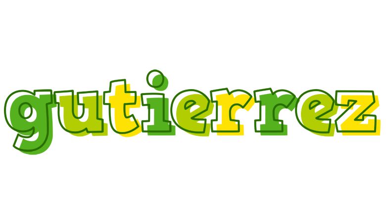 Gutierrez juice logo