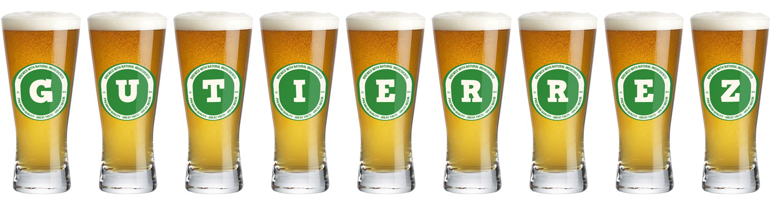 Gutierrez lager logo
