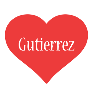 Gutierrez love logo