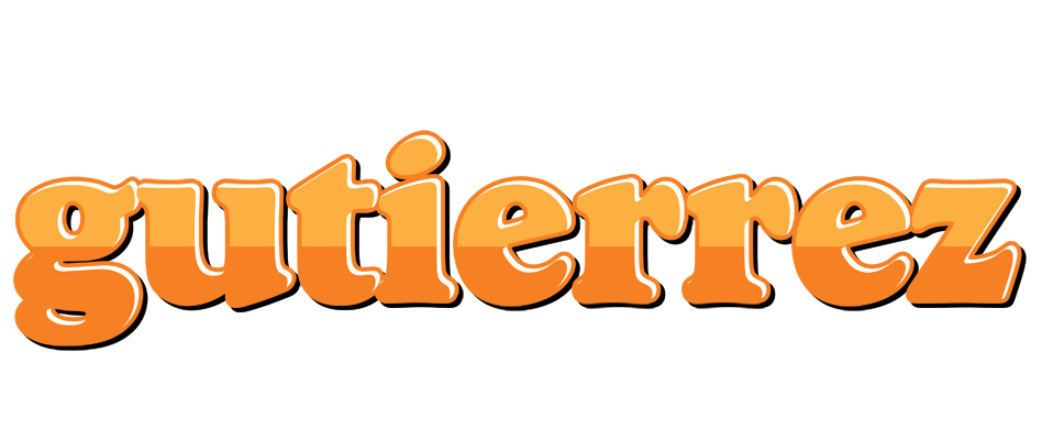 Gutierrez orange logo