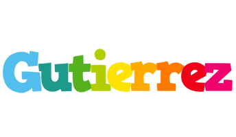 Gutierrez rainbows logo