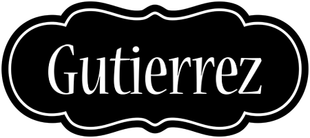 Gutierrez welcome logo