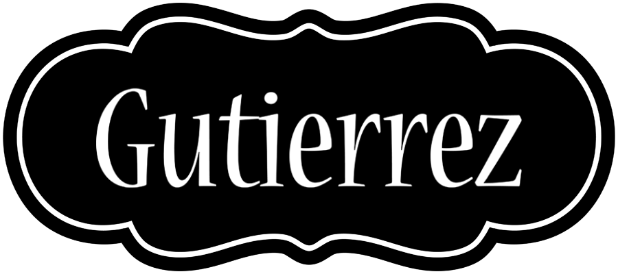 Gutierrez welcome logo
