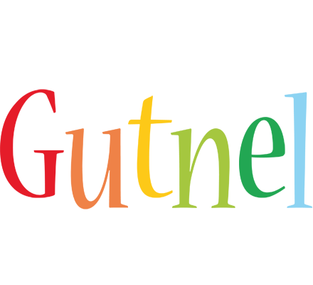 Gutnel birthday logo